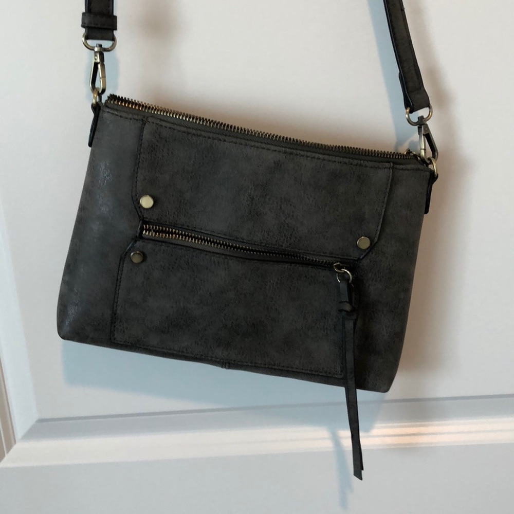Gray Crossbody